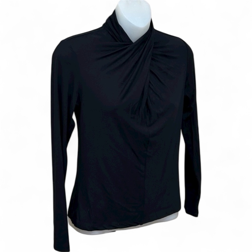 Of Mercer Black Long Sleeve Women's Blouse. NWT